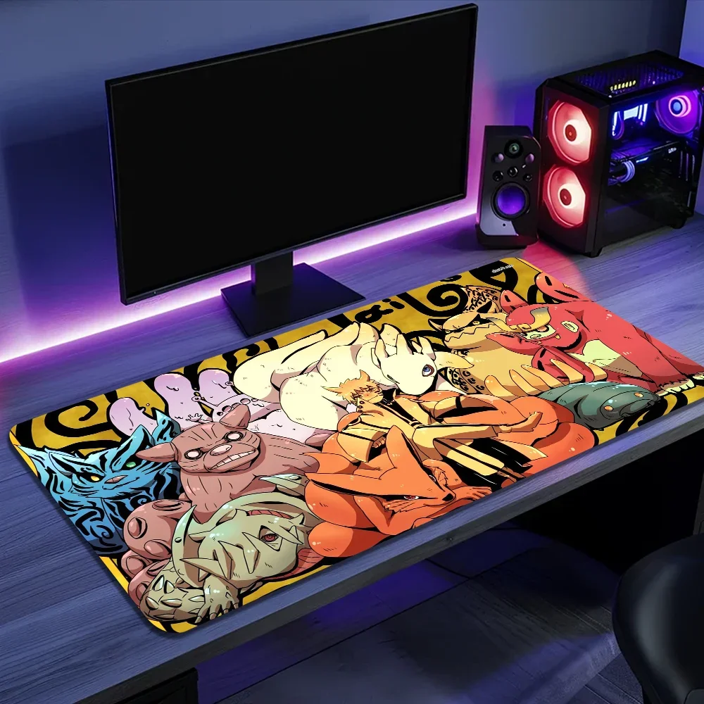 BANDAI Naruto Funny Beautiful Anime Mouse Pad Mat Size For Kawaii Desk Teen Girls For Bedroom 5