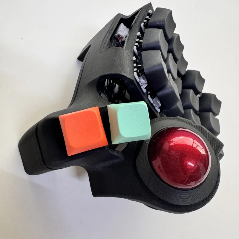 Charybdis mini 完成品 無線化 Bluetooth ブラック Charybdis ミニ分割キーボードキットカスタム Bluetooth