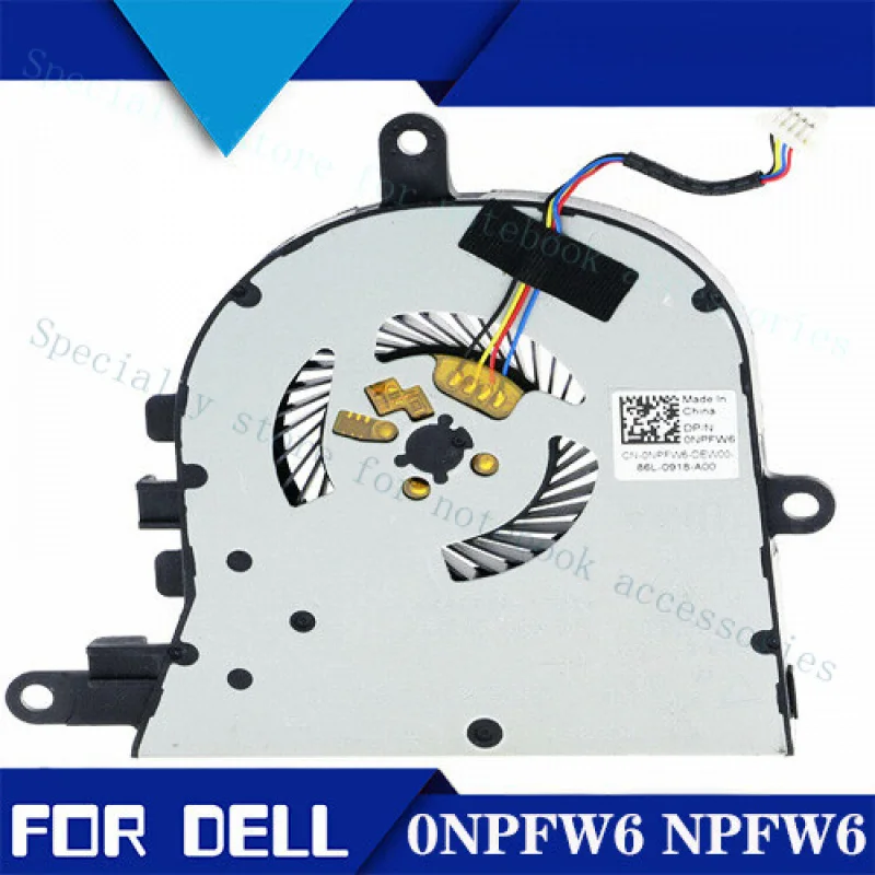 Ventola CPU Originale Dell Per Latitude 3590, L3590, E3590 – Modello NPFW6 0NPFW6