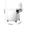 220V Multi Functional Dicers for Vegetables Carrots and Potatoes Commercial Cutters Small Cutters Electric 6