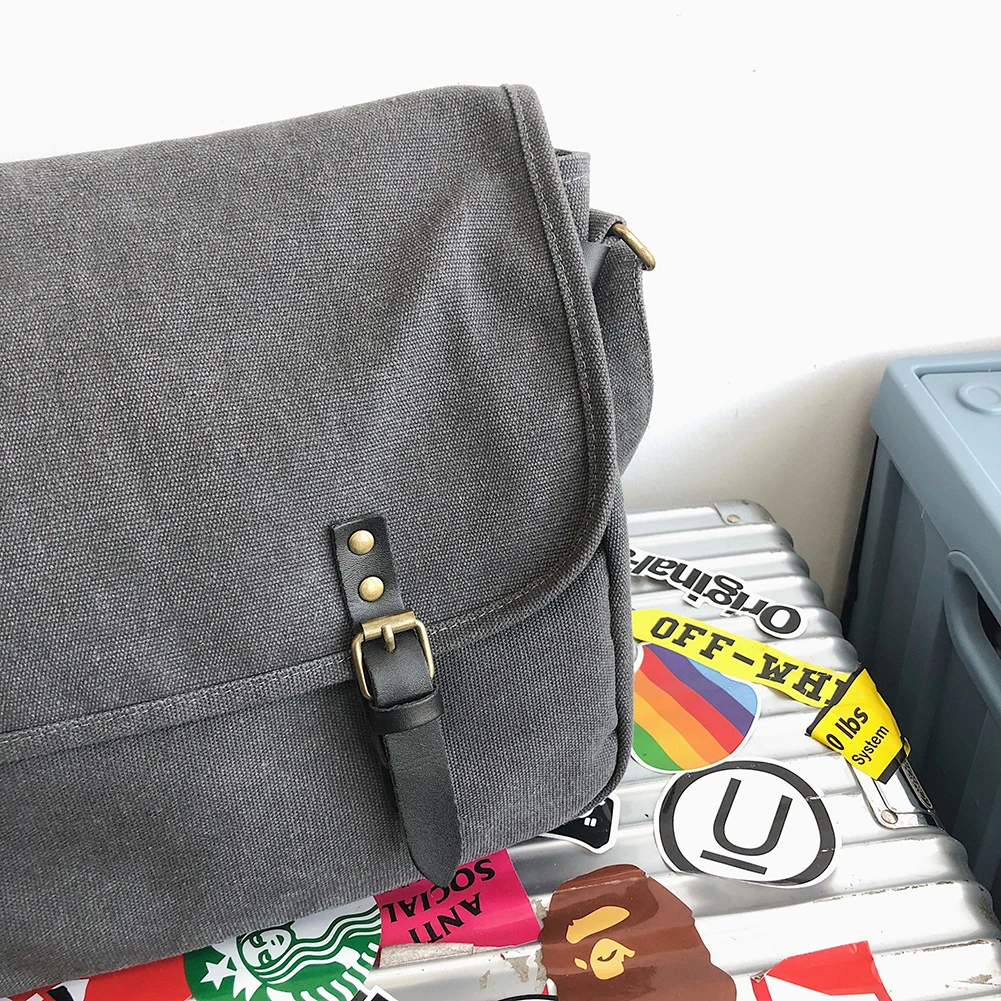 Messenger Bag Piccola Borsa A Spalla Da Donna Di Stile Vintage Con - Foto 8