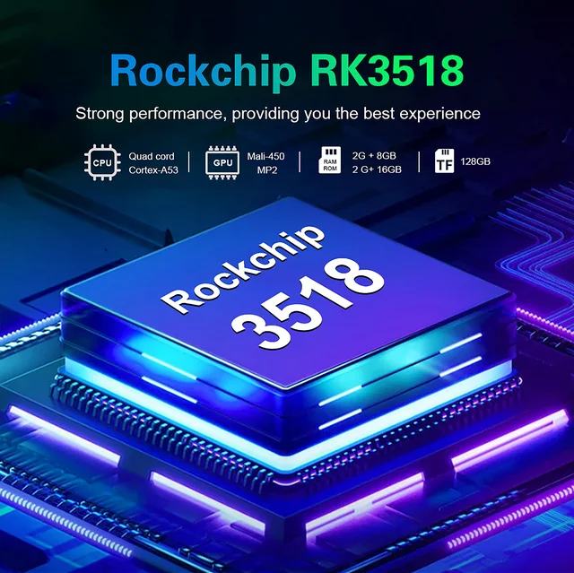 New Mortal T1 Mini Rockchip RK 3518 Quad Core 8/16GB Smart