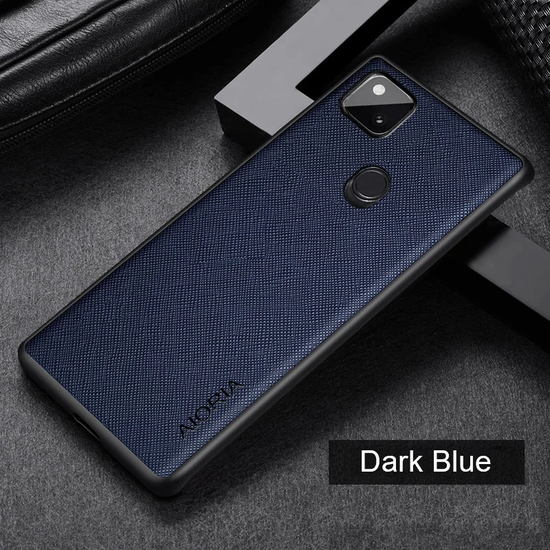 Luxury Cross Pattern Leather Cover Case