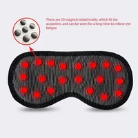 Sleepping Eye Mask Soft Flannel Magnetic Therapy Eye Care Eye Blindfold Cover Shade for Travel Rest Sleep 2