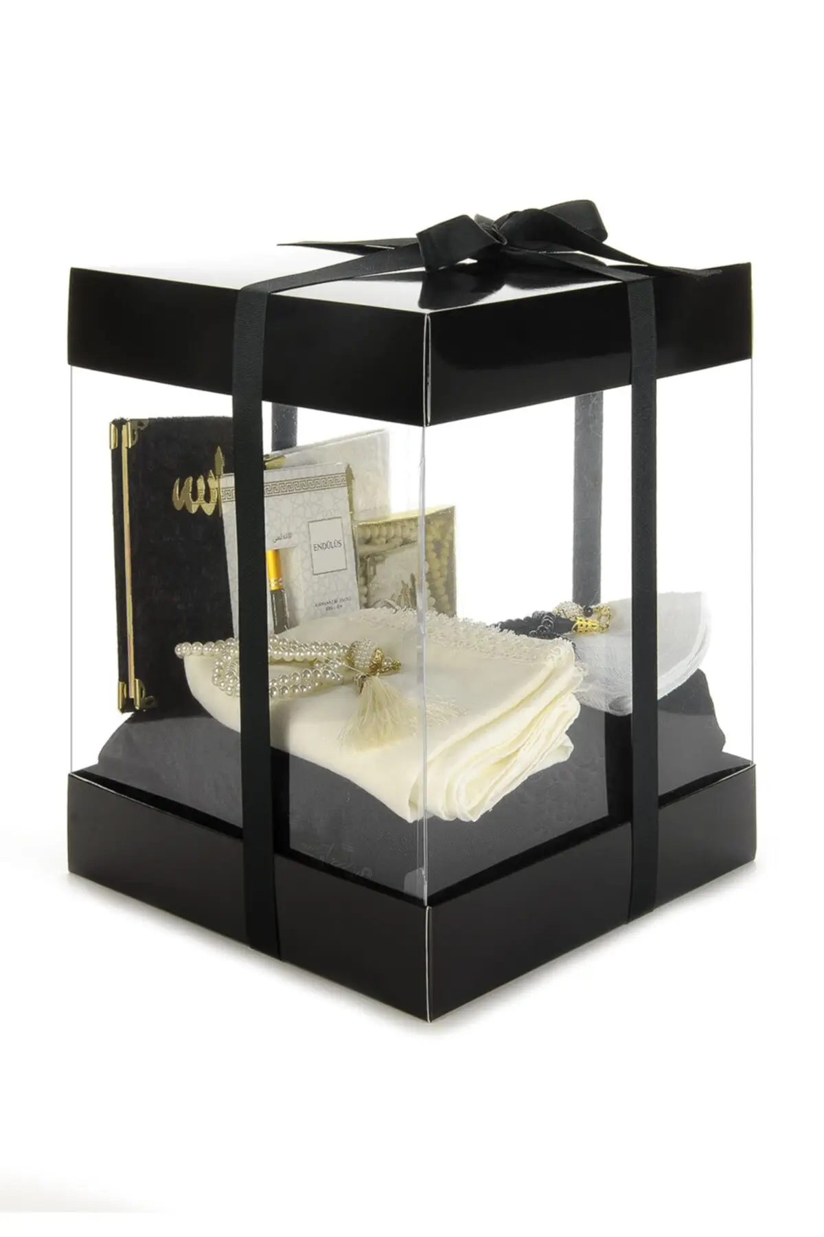 

Luxury Custom Pvc Box Deer Gift Religious Worship Set Black Seccade Carpet & Rug Mat Home Furniture