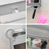 2/3 Layers Hanging Shower Shelf Wall Mounted Storage Basket Bathroom Shelf Organizer Shampoo Holder Storage Rack Bathroom Basket 6