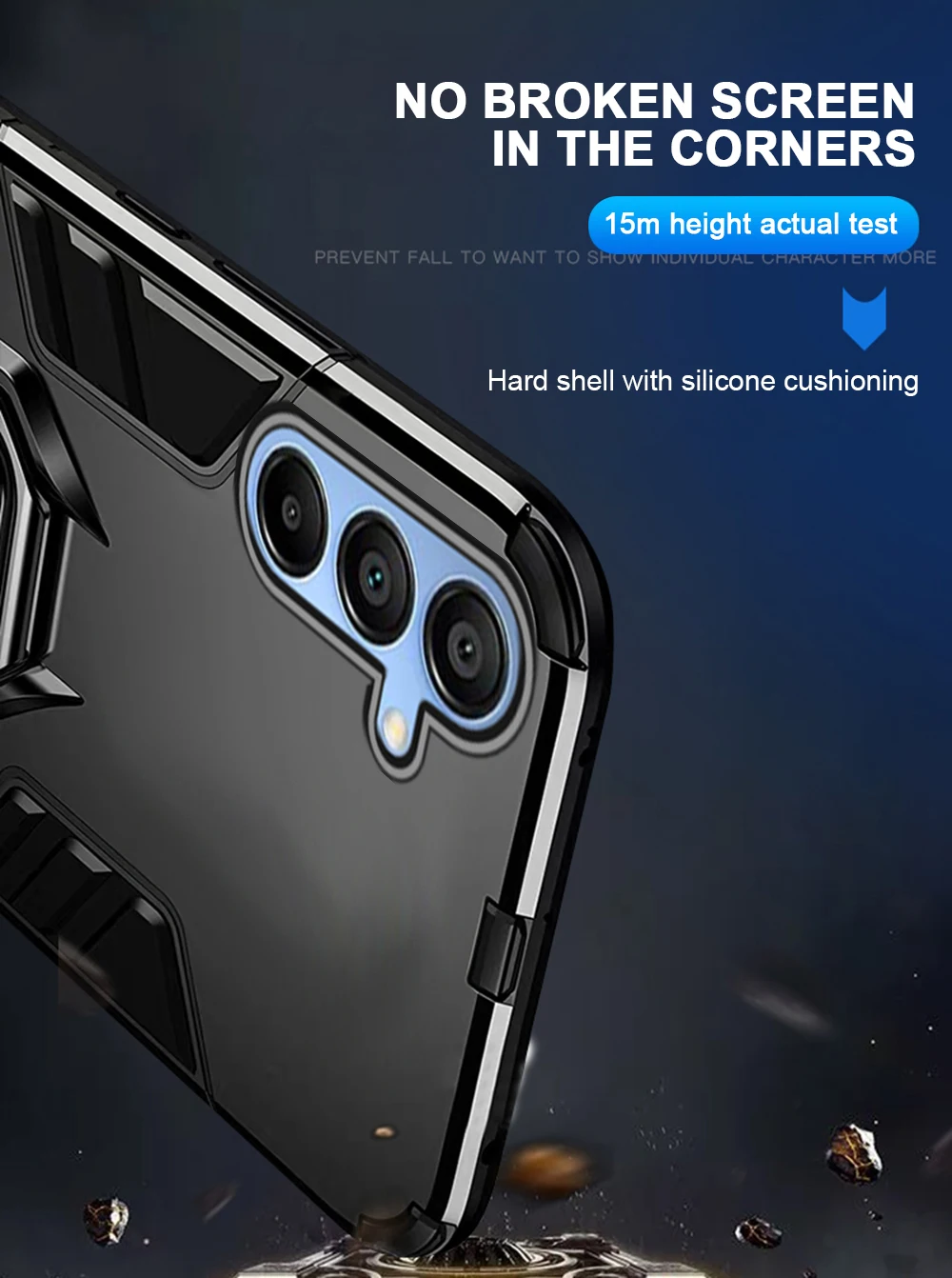 Magnetic Phone Case With Lens Protection For Samsung Galaxy A15 A05_voghion.com
