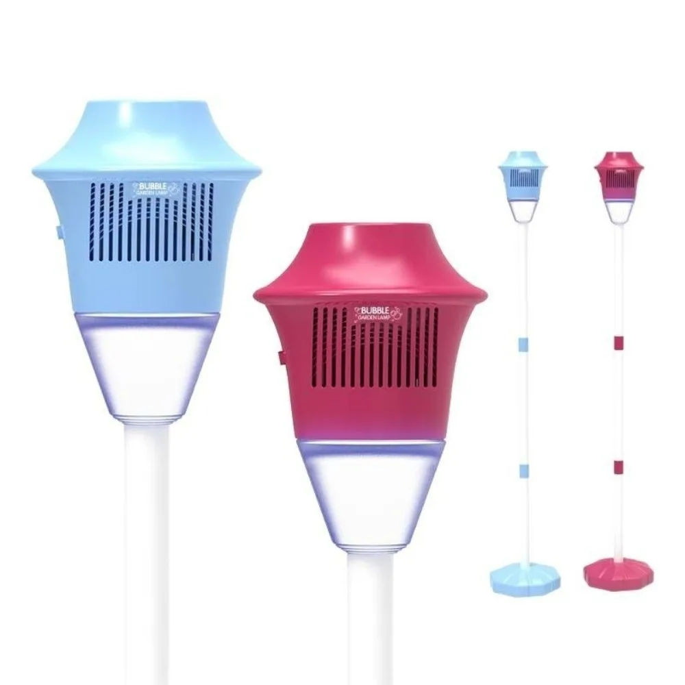 Fully Automatic Stand Bubble Machine with Light & Music Children's Toys Bubble Soap Blowing Vertical Bubble Maker