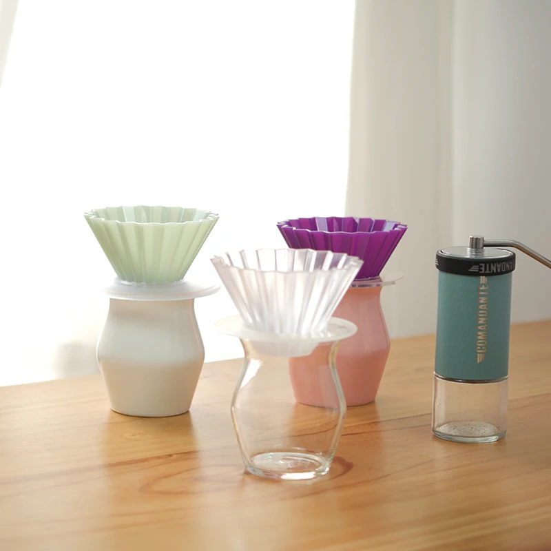  Designed Hand-Poured Cerc Coffee Tasting Cup Sensory Flavor aring Coffee Filter Cup Set American Sle Fren