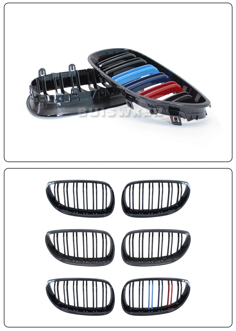 BMW E60 E61 Racing Grilles Left and Right