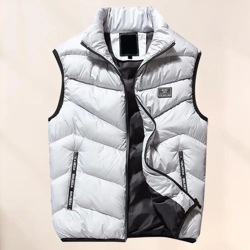 

Popular Waistcoat Male Men Vest All Match Coldproof Thickened Sleeveless Jacket Warm