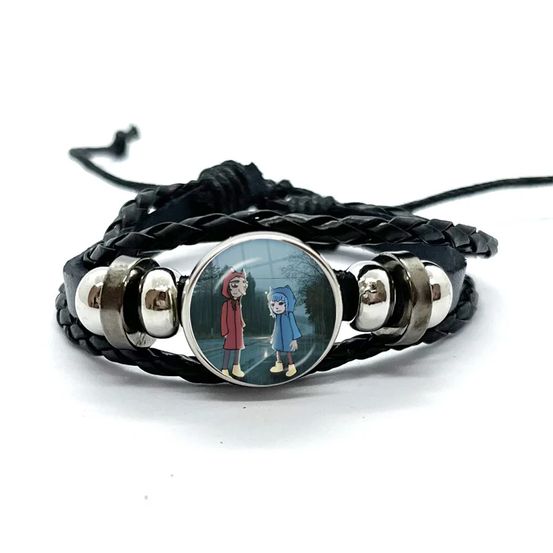 Horror Adventure Game Sally Face Anime Sal Fisher Cute Meme Bracelets Art Multilayer Braided Bracelets Bangles Handmade Jewelry 5