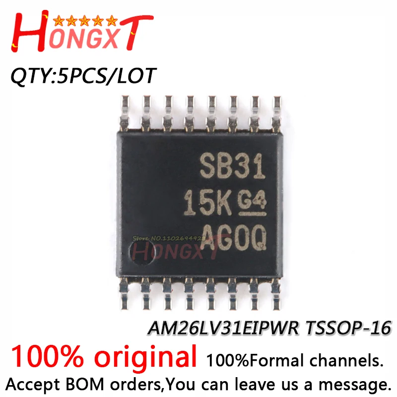 

5 шт. 100% новый AM26LV31EIPWR TSSOP-16.Chipset