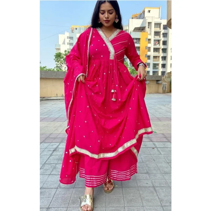 Salwar Kameez Ʈ,  V ̽ ڸ , Kurti , Dupatta,  Ϳ   μ ǽ, 3 