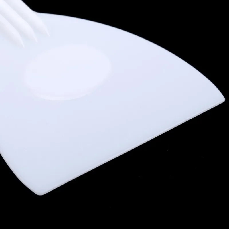 Scraper Plastic Butter Dough Cutter Cake Knife DIY Baking Kitchen Tools Soft-scratch Boards Chocolate Shovel Tri-angle dough scraper baking tool dough cutter baking accessories cake scraper