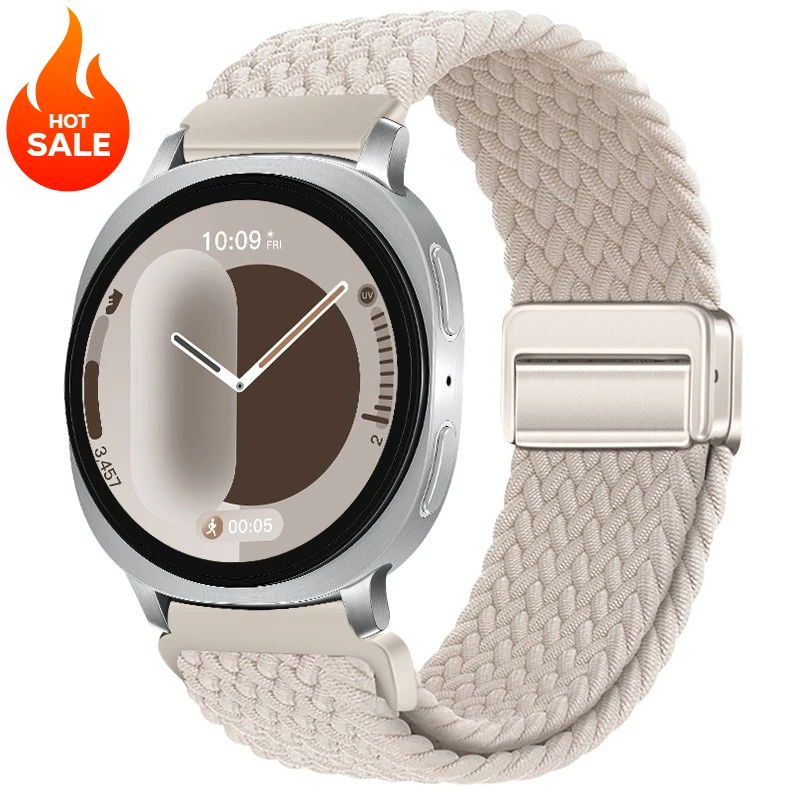 Nylon Magnetic Strap - Elastic Weave Loop Bracelet Wristband