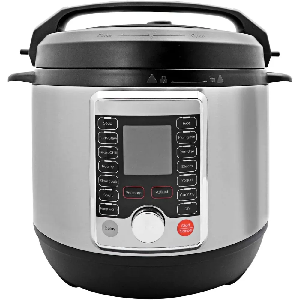 Slow Cooker 6 Quart One-Touch Programs & Support DIY Easy Cleaning 12-in-1 Slow Cooker