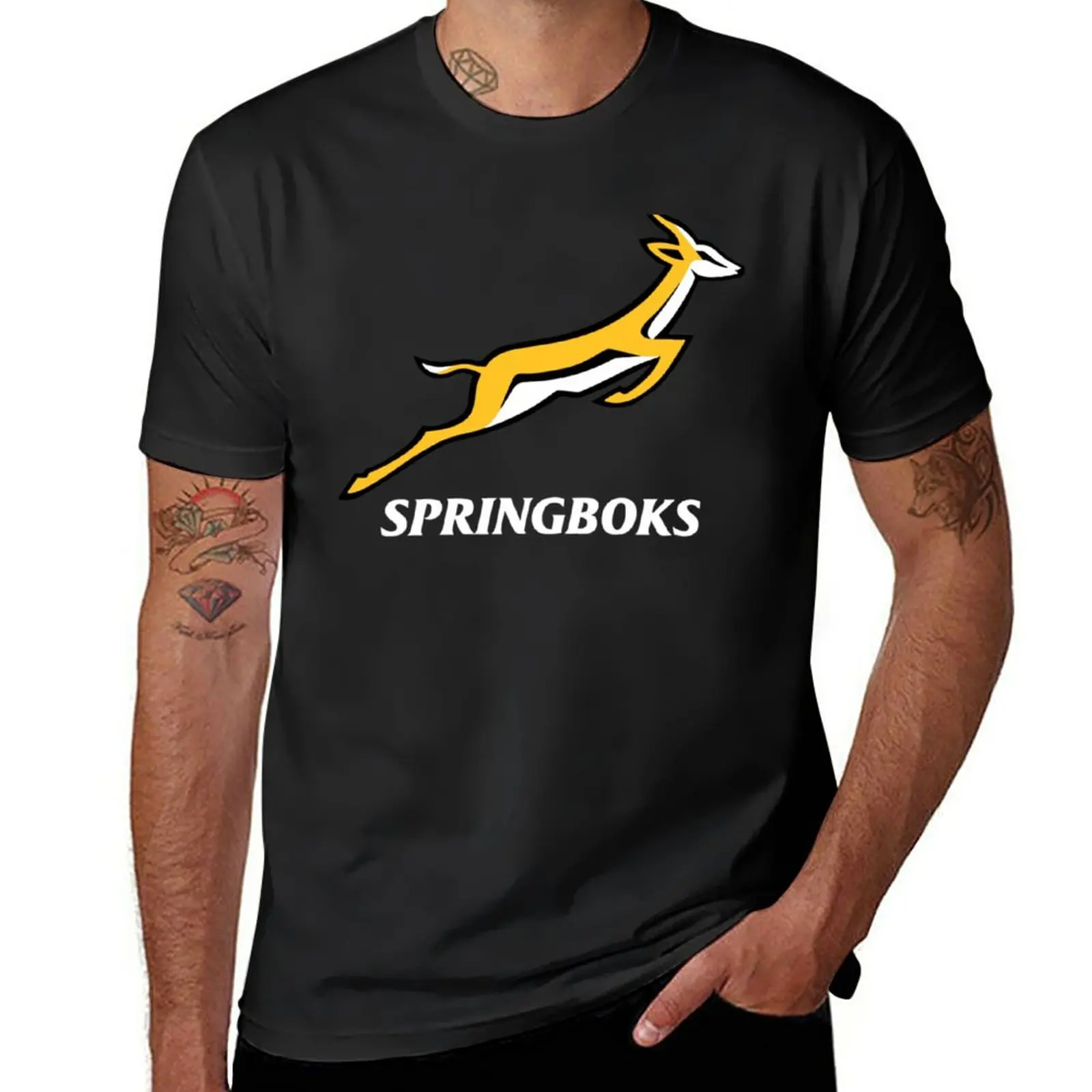 

New BEST SELLER - South Africa National Rugby Merchandise T-Shirt plus size tops sweat shirts plain white t shirts men