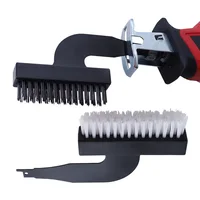Electric Cleaning Wire Brush Saber Reciprocating Saw Universal Brush Head Cleaning Rust Removal Cleaning Brush Tool Accessories 1