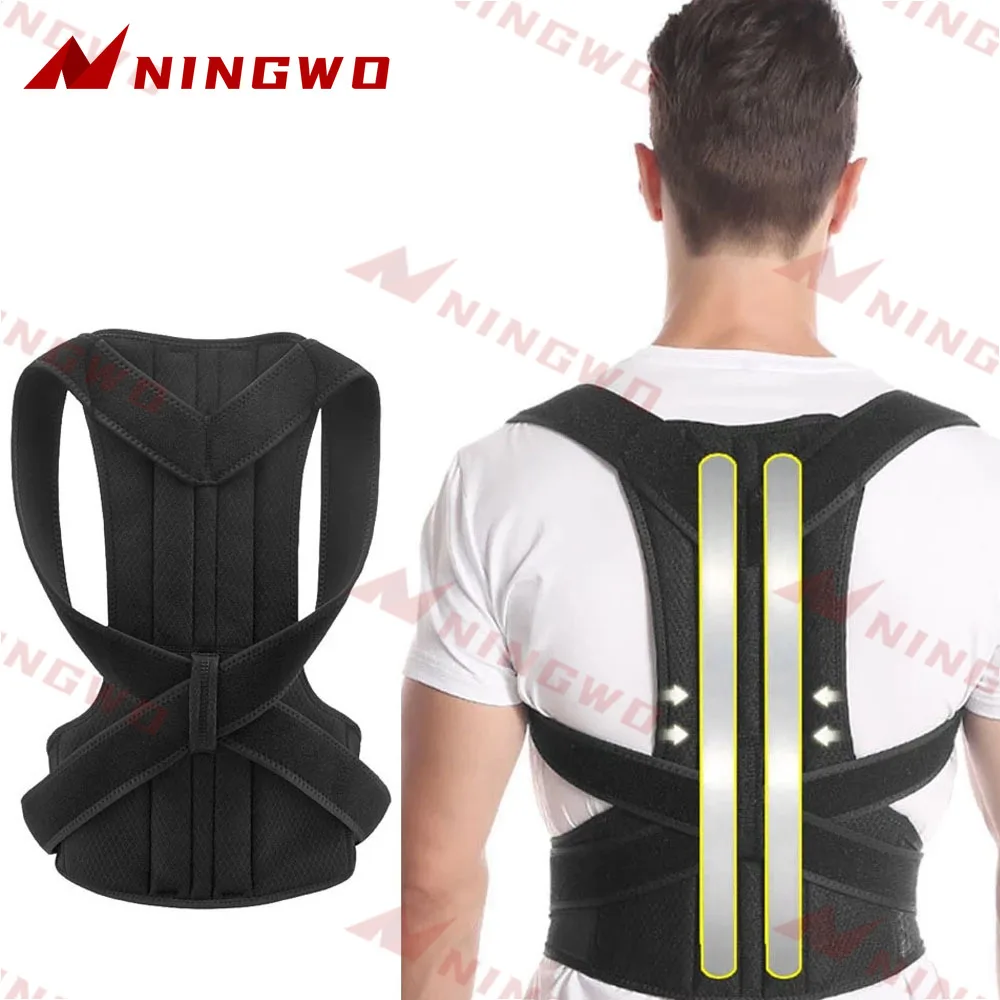 

Posture Corrector Back Support Shoulder Back Brace Posture Correctionr Spine Corrector Health Postural Fixer Tape