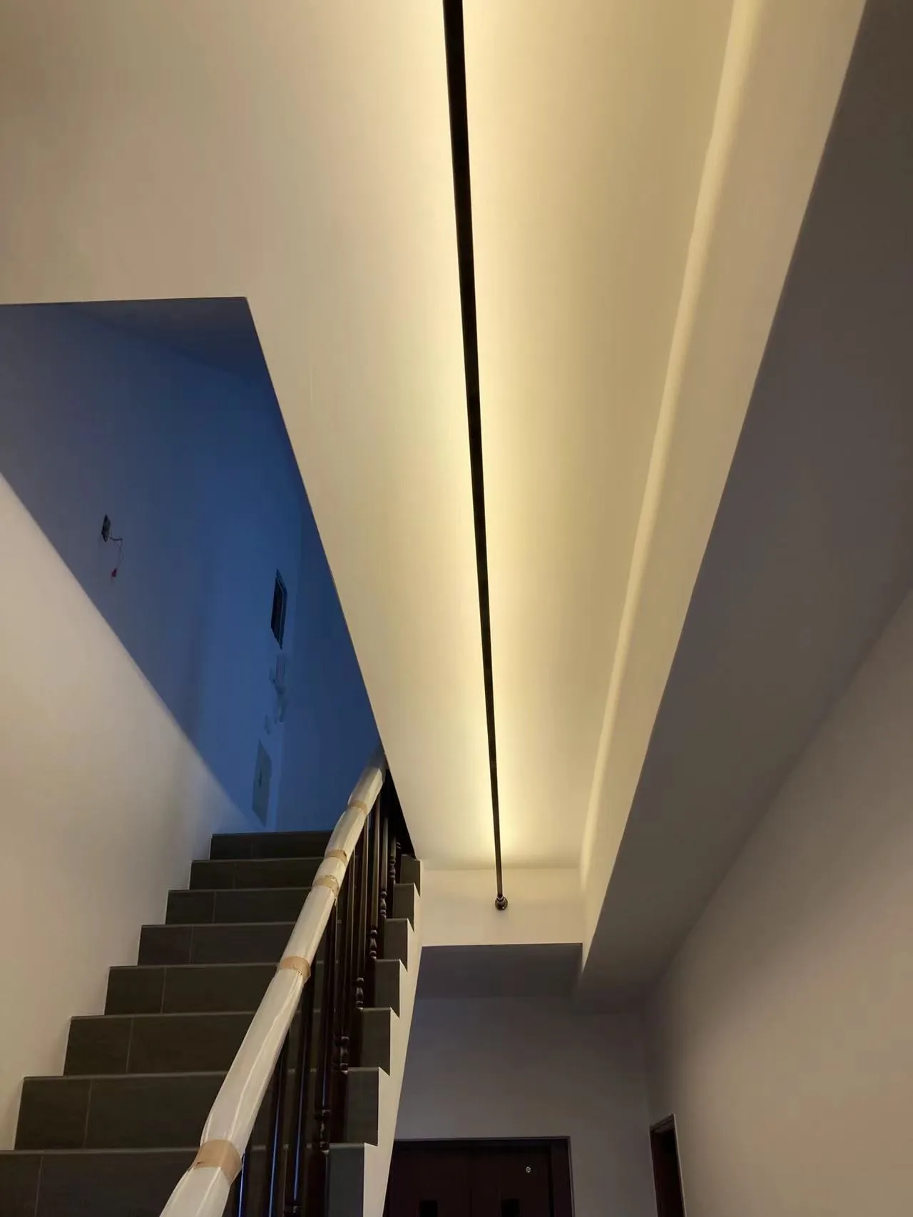 Lámpara De Techo LED Lineal Minimalista 90 Cm - Empotrada, 3000K Blanco Cálido, Para Pasillo, Sala O Cocina