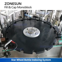 ZONESUN Automatic Bottle Filling & Capping Machine Monoblock ZS-AFC28 2