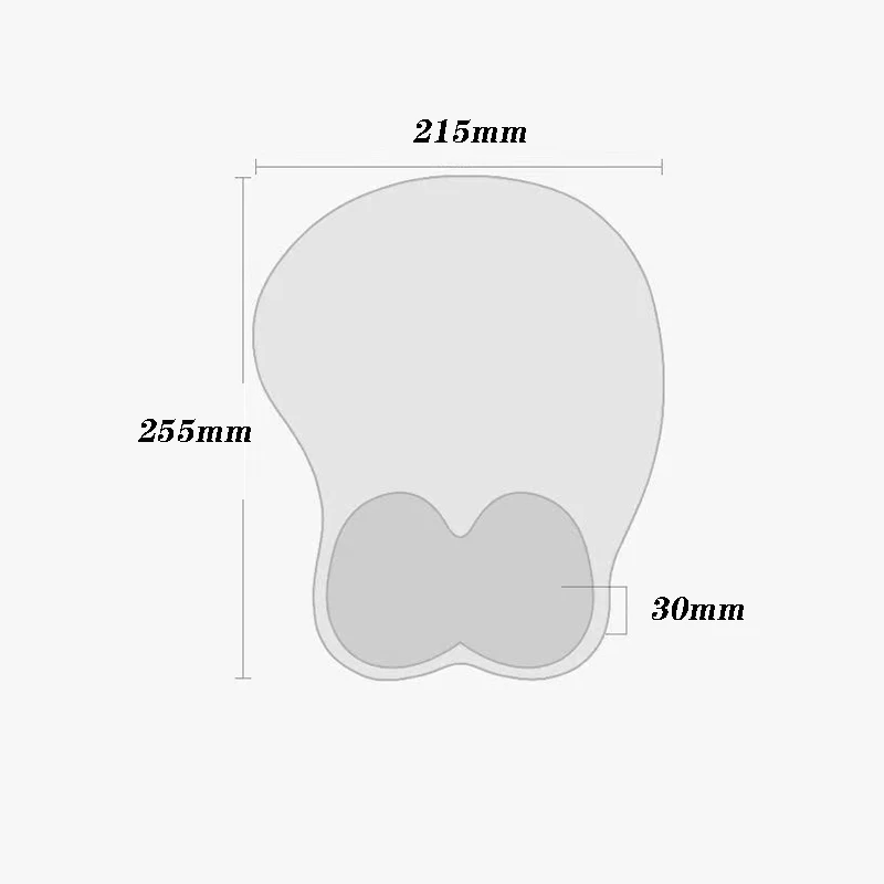 Anime My Dress-Up Darling Marin Kitagawa Sexy Big Breast Mouse Pad 3D Cute Manga Pad with Wrist Oppai Silicone Gel Boob Mat