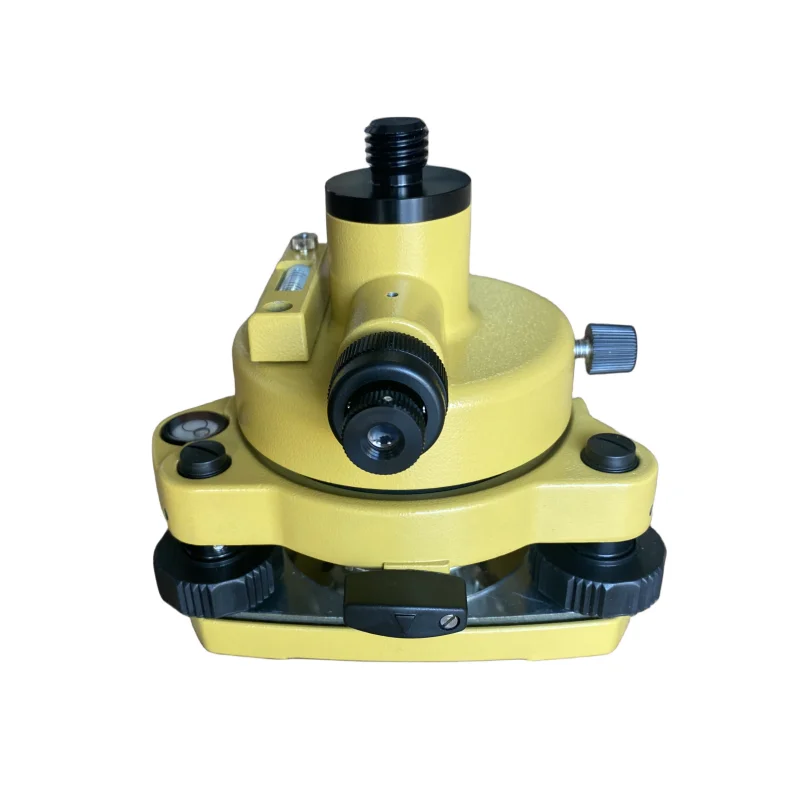 Three-jaw Tribrach And Optical Plummet Rotating Adapter For Prisms GPS 5/8"x11 Screw thread Install Surveying