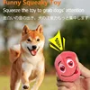 8pcs/pack Soft Stuffed Plush Balls with Squeakers Interactive Fetch Play for Puppy Small Medium Pets 2