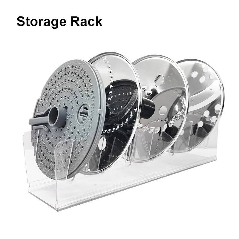 Grater Blade Storage Rack for Thermomix Vegetable Cutter Blade Storage Rack Knife Tray