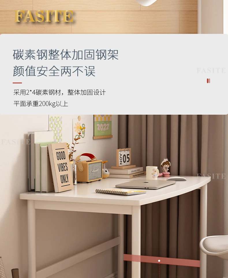 Description Picture 4 of itemDesk student home desk simple bedroom girl writing desk study desk workbench