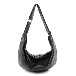 Men's Versatile Crossbody Bag - Fashionable Large Capacity Lightweight Backpack (Dahaohei)