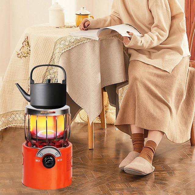 2000w Portable Mini Gas Heater Camping Stove Heating Cooker For Cooking  Backpacking Ice Fishing Camping Hiking Outdoor Furnace - Outdoor Stove u0026  Accessories - AliExpress