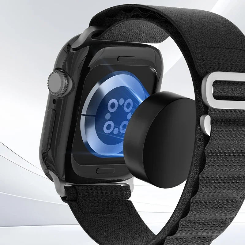 Enhanced TPU Cover with Screen Protector for Apple Watch - Premium Protective Case