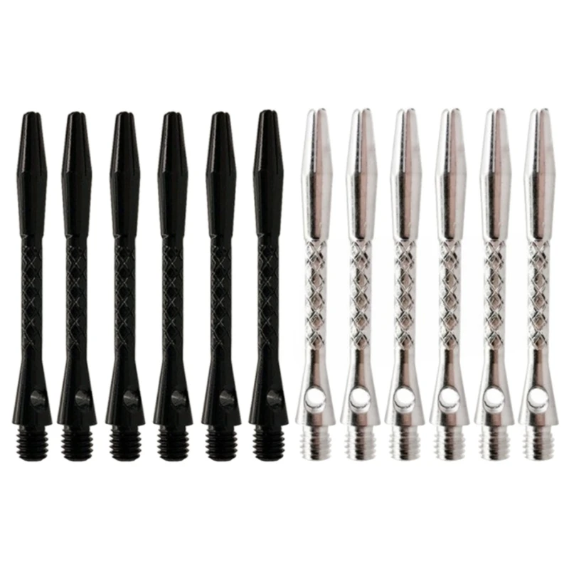 12Pcs/lot Shaft Metal Darts Aluminium Alloy Rod Shaft Supplies Metal Shaft Carved Shaft Rod Set electric drill screwdriver bit multifunctional universal flexible hose connecting shaft universal shaft soft extension rod