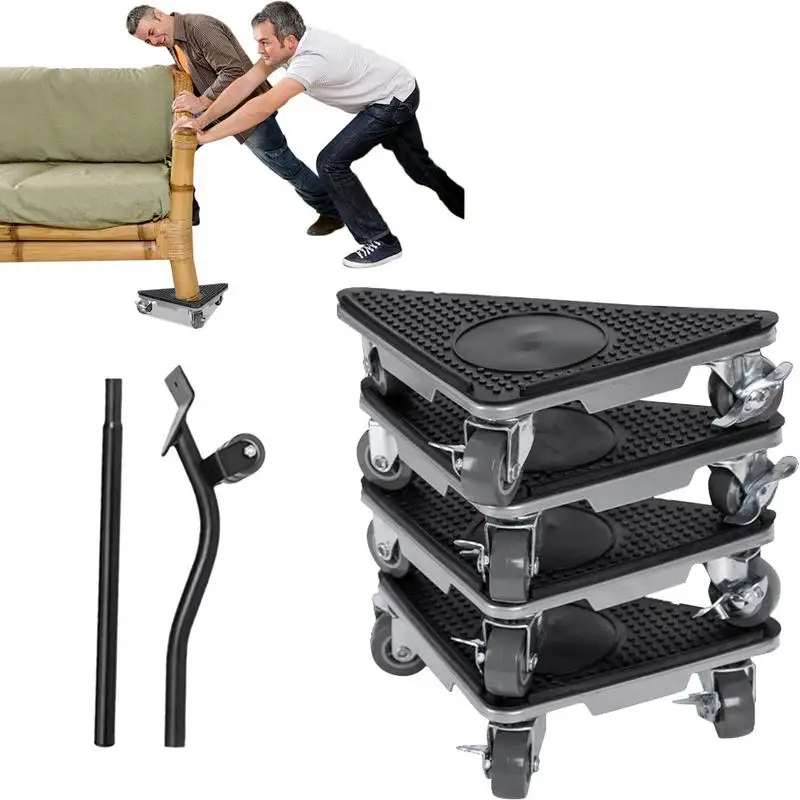 Ruedas de rotación Dolly para Mover muebles, 1200 libras de capacidad de  carga para Mover muebles pesados, refrigerador y sofá - AliExpress