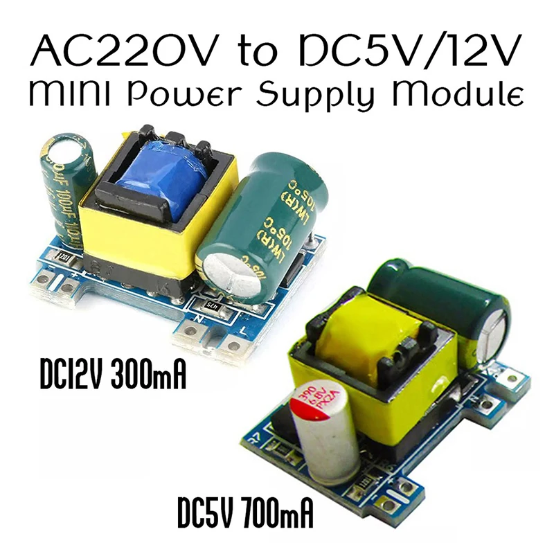 DC 5V 700mA, 12V 300mA 3.5W 절연형 스위칭 마이크로 파워 벅 컨버터 벅 모듈