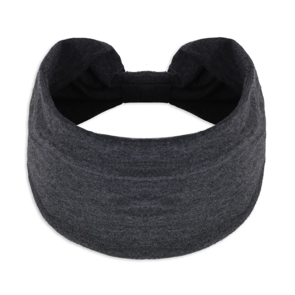 Рисунок 6 - Однотонная широкая повязка на голову в стиле бохо