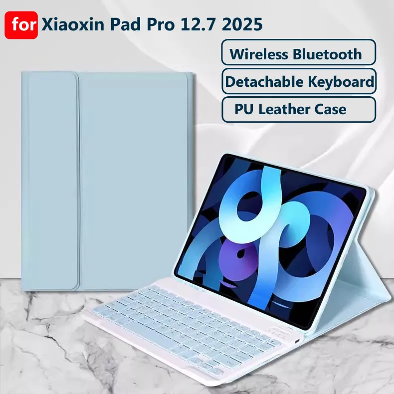 キーボードとケース Xiaoxin パッドプロ 12.7 インチ 2025 プロ 12.7