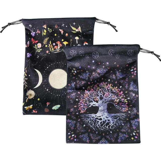 Tree of Life Velvet Pouch