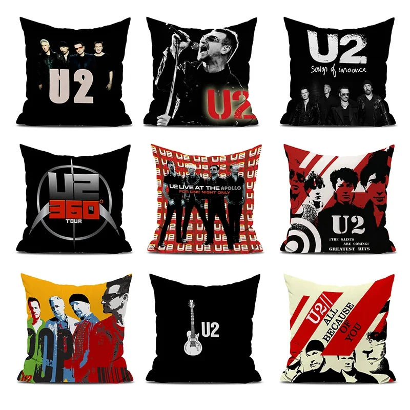 

Декоративные Чехлы для подушек подушка U2, спальные подушки, Декор, домашняя кавайная наволочка 40x40, наволочки 50x50, роскошные диванные подушки
