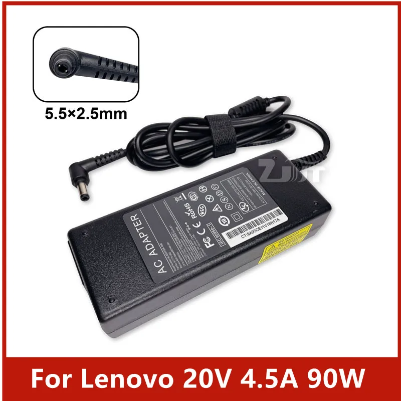 Chargeur PC Portable Lenovo 20V 2A 90W (5.5x2.5mm) Par HTS - Neuf Garantie 1 An