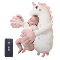 Paume apaisante pour bébé, palmier automatique, animaux en peluche, sucette de sommeil, vitesse réglable, télécommande, copain de couchage pour bébé 3