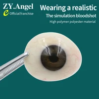 Comprimés oculaires artificiels en polymère pour l'atrophie des globes oculaires, l'élimination des personnes endommagées et handicapées, l'utilisation des yeux artificiels monocouches 3