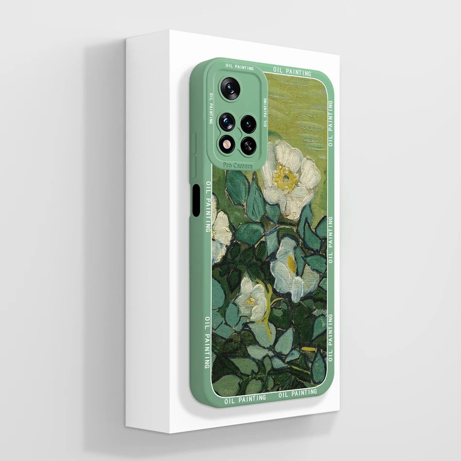 Artistic Style Full Coverage Bumper Back Cover - Soft Protector Case