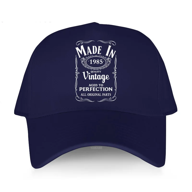 

Baseball cap men original brand Sport Bonnet Made in 1985 Born 37 th Year Birthday Age Present father gift casual fashion hat