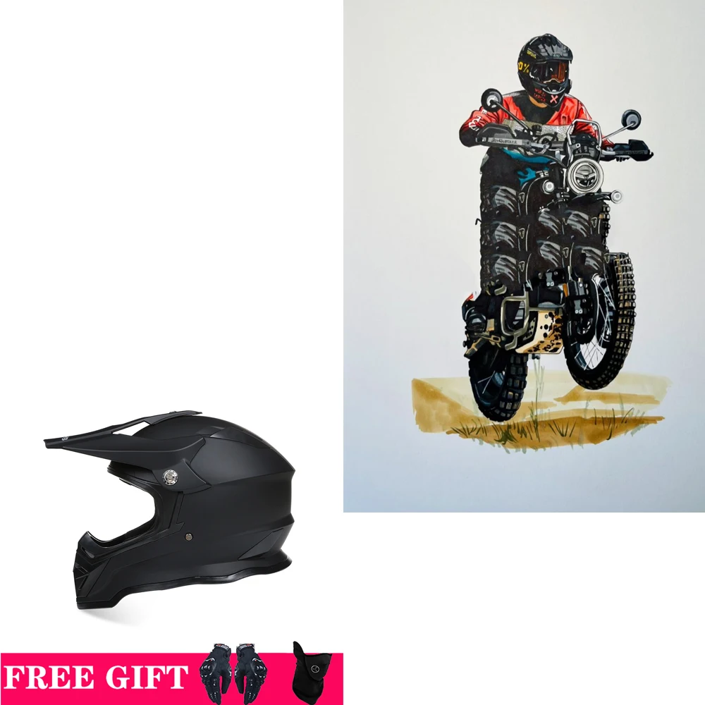 ������� ��� ���̽� �����ε� ���� ũ�ν� ��� ���̽� Casque Dirt Bike Capacete De Moto Casco Kask Helm DOT ECE