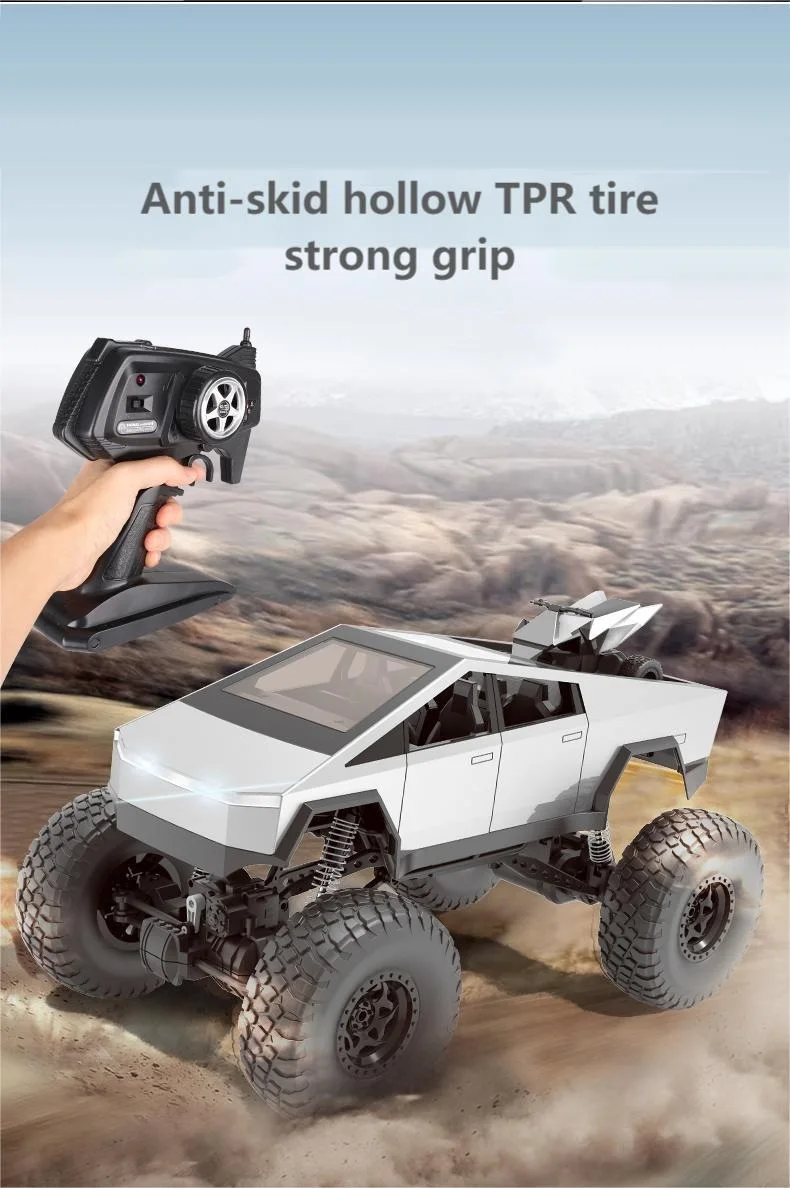 Tesla Cyber Truck Remote Control Car High Speed Alloy Pickup Truck Cross Country Motorcycle Children'S Racing Cars Toys For Kids Gifts 17 Tesla Cyber Truck Remote Control Car High Speed Alloy Pickup Truck Cross Country Motorcycle Children'S Racing Cars Toys For Kids Gifts