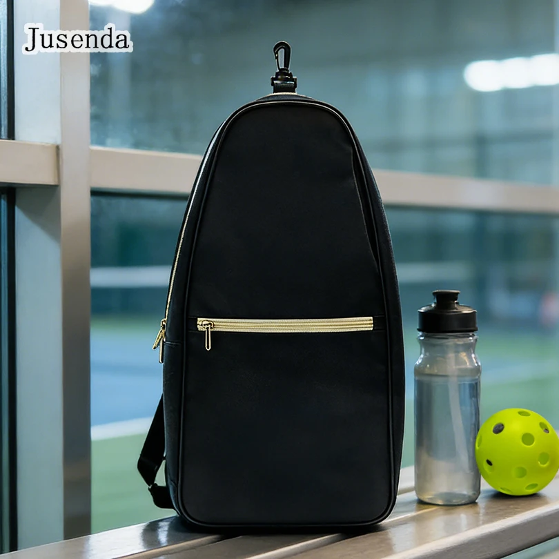 Tennis Padel Racket Cover Bag, Single Shoulder Bag Oxford Cloth Tennis Padel Bags Case, Waterproof Wear-Resistant Pickkle Bag