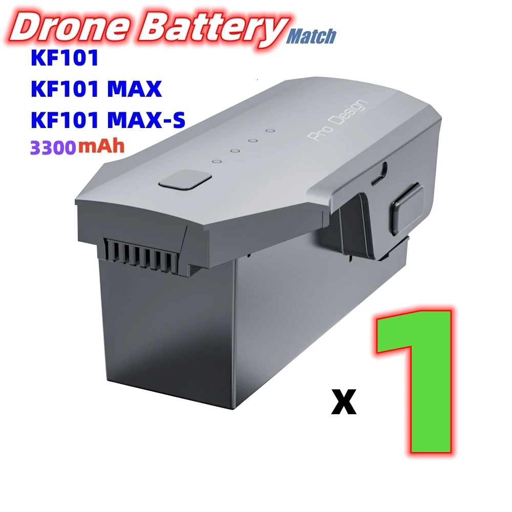 JHD Original Battary For KF101 Max Drone 3300mAh KF101 MAX-S Series Battery Dorne Accessories